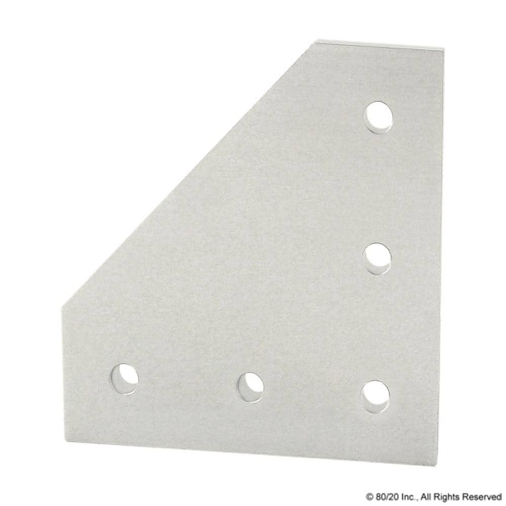 80/20 Inc. 45-4351 90 &deg; Joining Plate: Use With 45 Series & Bolt Kit 75-3619