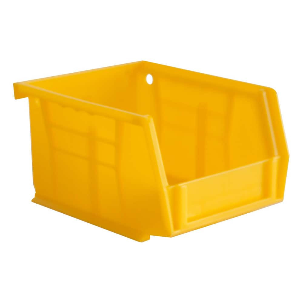 Durham PB30210-21 Plastic Hang & Stack Bin: Yellow