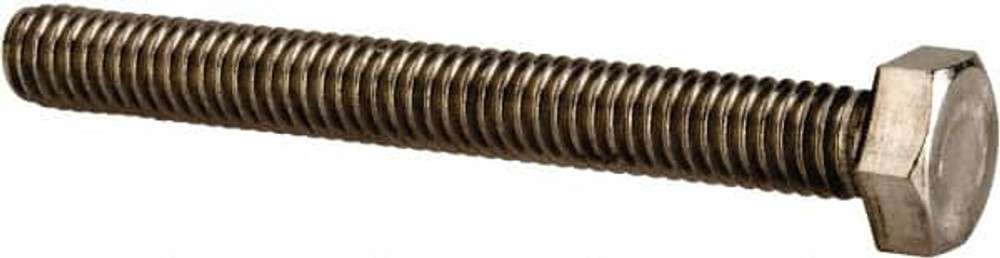 Value Collection R56000324 Hex Head Cap Screw: 5/16-18 x 2-3/4", Grade 316 Stainless Steel, Uncoated