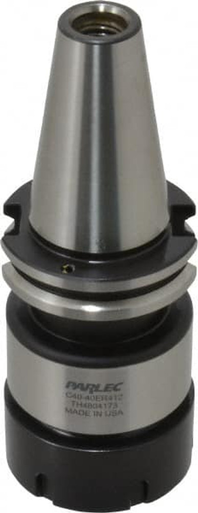 Parlec C40-40ERP412 Collet Chuck: 3 to 30 mm Capacity, ER Collet, Taper Shank