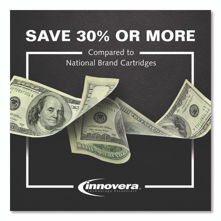 INNOVERA CLI251B Remanufactured Black Ink, Replacement for CLI-251 (6513B001), 1,105 Page-Yield