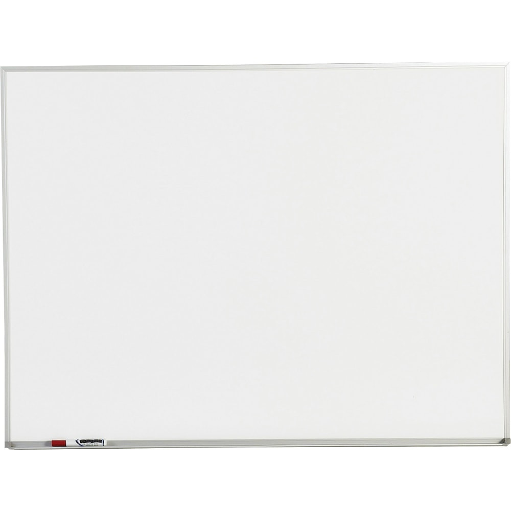 SP RICHARDS Sparco 19769  Melamine Dry-Erase Whiteboard, 24in x 18in, Aluminum Frame With Silver Finish