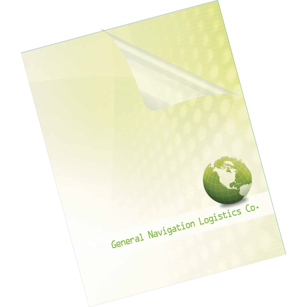 FELLOWES INC. 5242401 Fellowes PET Ultra Clear Binding Covers, 7mil - Letter, 100pk - 11in Height x 8.5in Width x 7 mil Thickness - For Letter 8 1/2in x 11in Sheet - Clear - Polyethylene Terephthalate (PET) - 100 / Pack