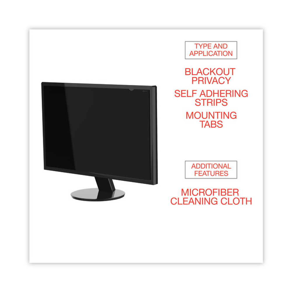 INNOVERA BLF22W Blackout Privacy Filter for 22" Widescreen Flat Panel Monitor, 16:10 Aspect Ratio
