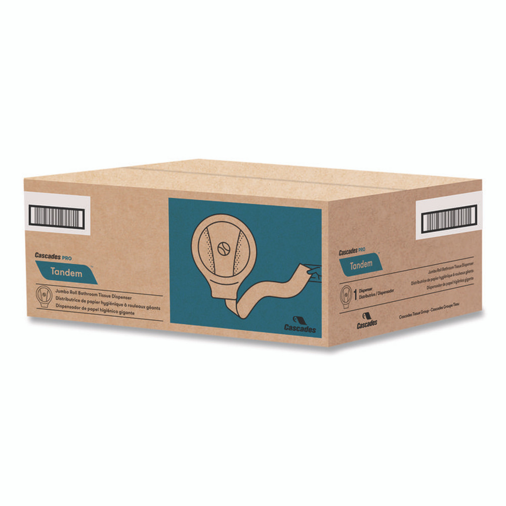 CASCADES TISSUE GROUP PRO C264 Tandem Single JRT Dispenser, 11.6 x 5.9 x 14.6, White