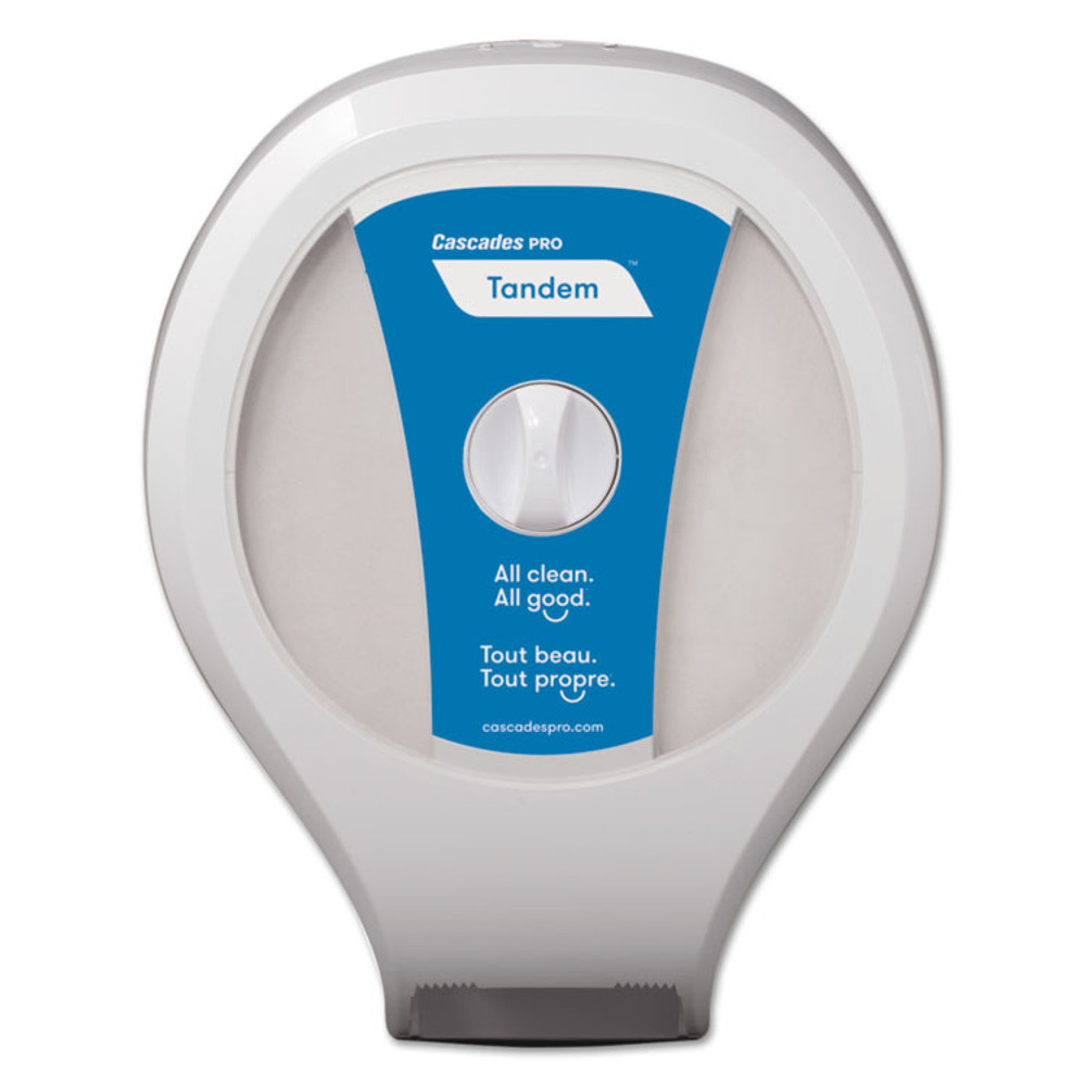 CASCADES TISSUE GROUP PRO C264 Tandem Single JRT Dispenser, 11.6 x 5.9 x 14.6, White