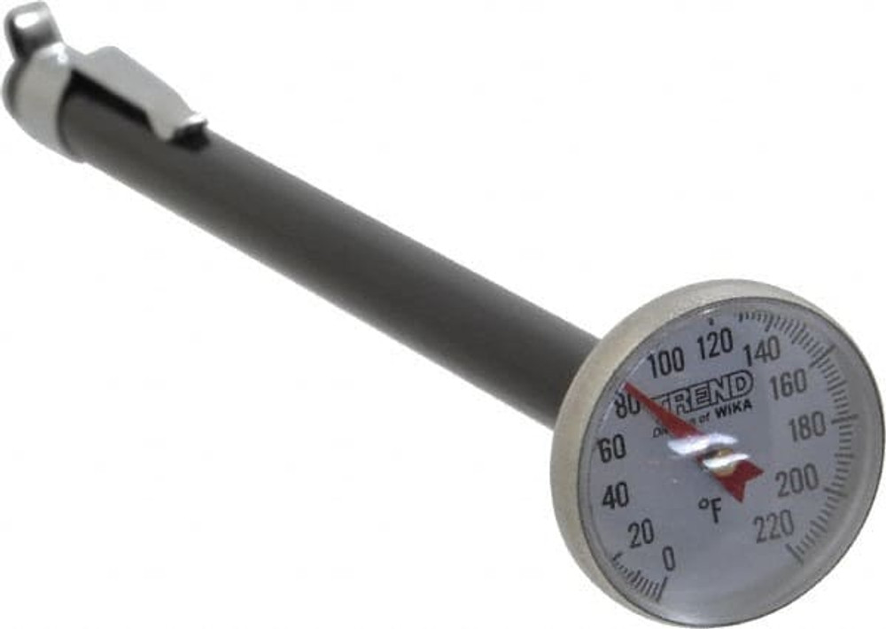 Wika 1005223D Bimetal Dial Thermometer: 0 to 220 ° F