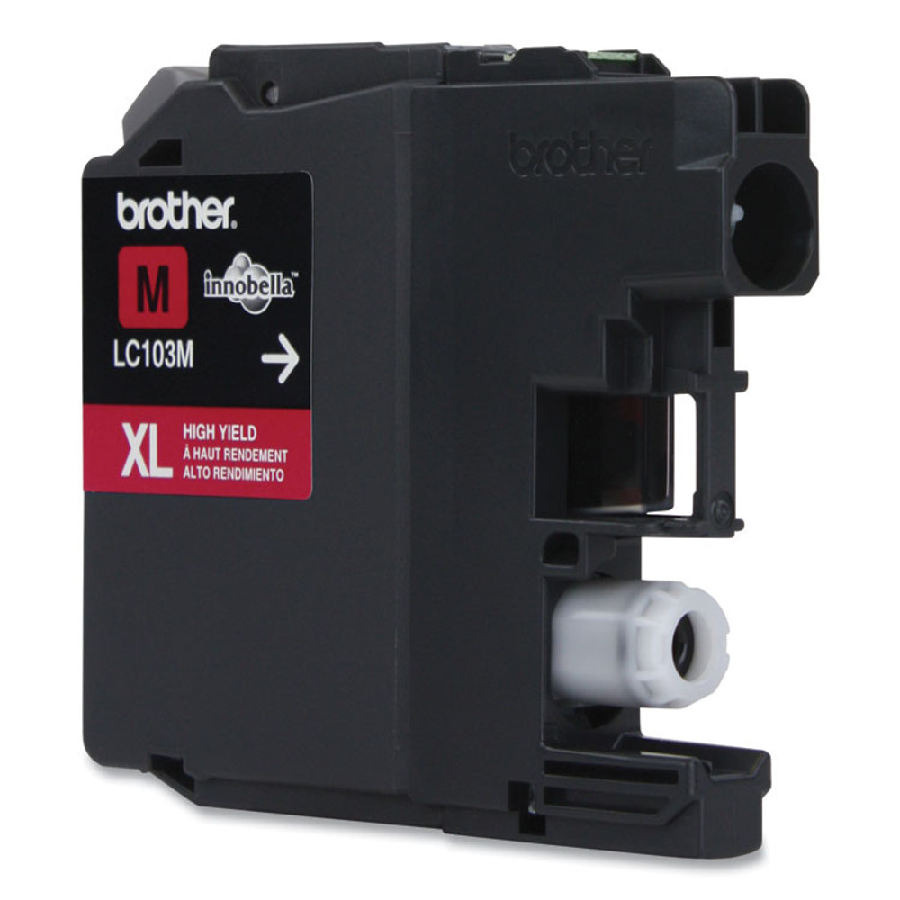 BROTHER INTL. CORP. LC103M LC103M Innobella High-Yield Ink, 600 Page-Yield, Magenta