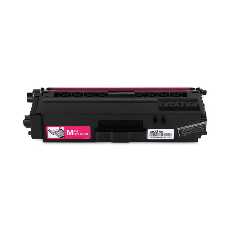 BROTHER INTL. CORP. TN336M TN336M High-Yield Toner, 3,500 Page-Yield, Magenta