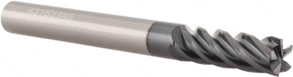 Accupro 546N7500-030C11 Corner Radius End Mill: 3/4" Dia, 1" LOC, 0.03" Radius, 5 Flutes, Solid Carbide