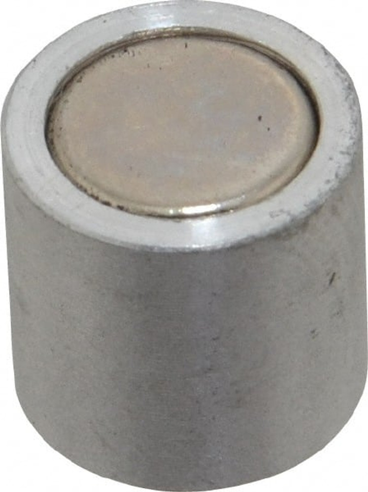 Mag-Mate N500T 10-24 Thread, 1/2" Diam, 1/2" High, 1.33 Lb Average Pull Force, Neodymium Rare Earth Pot Magnet