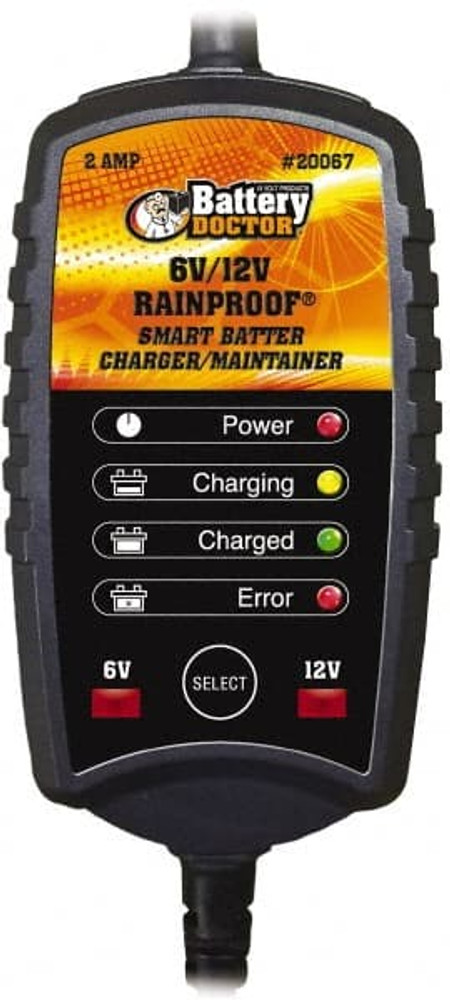 Battery Doctor 20067 Automatic Charger/Battery Maintainer: 6 & 12VDC