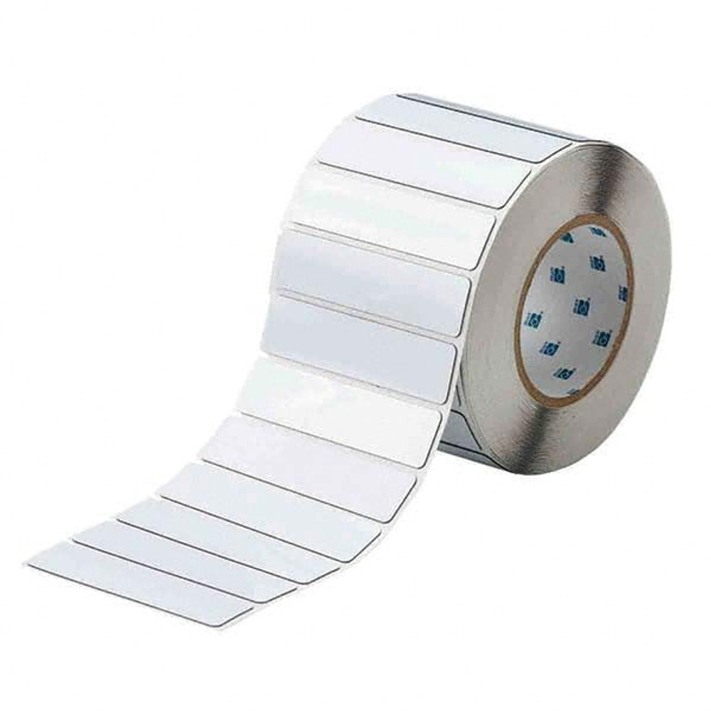 Brady 64428 Label Maker Label: White, Polyester, 500 per Roll