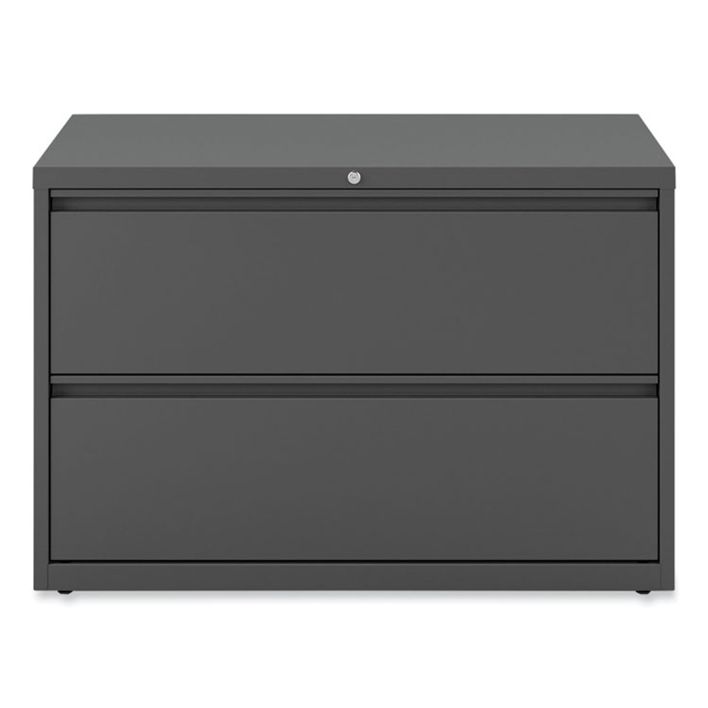 ALERA HLF4229CC Lateral File, 2 Legal/Letter-Size File Drawers, Charcoal, 42" x 18.63" x 28"