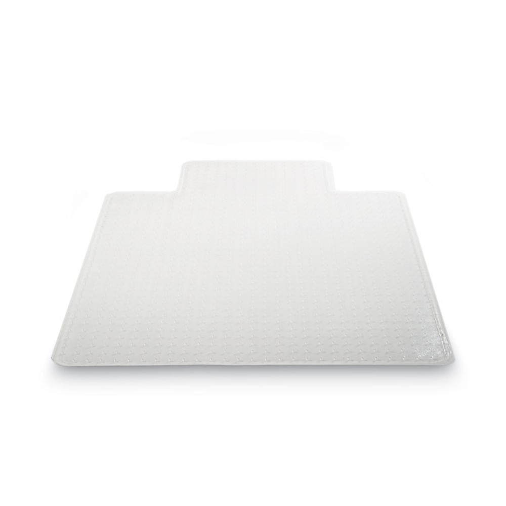 DEFLECTO CORPORATION CM14113COM SuperMat Frequent Use Chair Mat for Medium Pile Carpeted Floors, Rectangular with Lip, 36" x 48", Clear, Ships Rolled