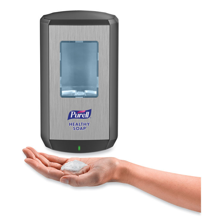 GO-JO INDUSTRIES PURELL® 653401 CS6 Soap Touch-Free Dispenser, 1,200 mL, 4.88 x 8.8 x 11.38, Graphite