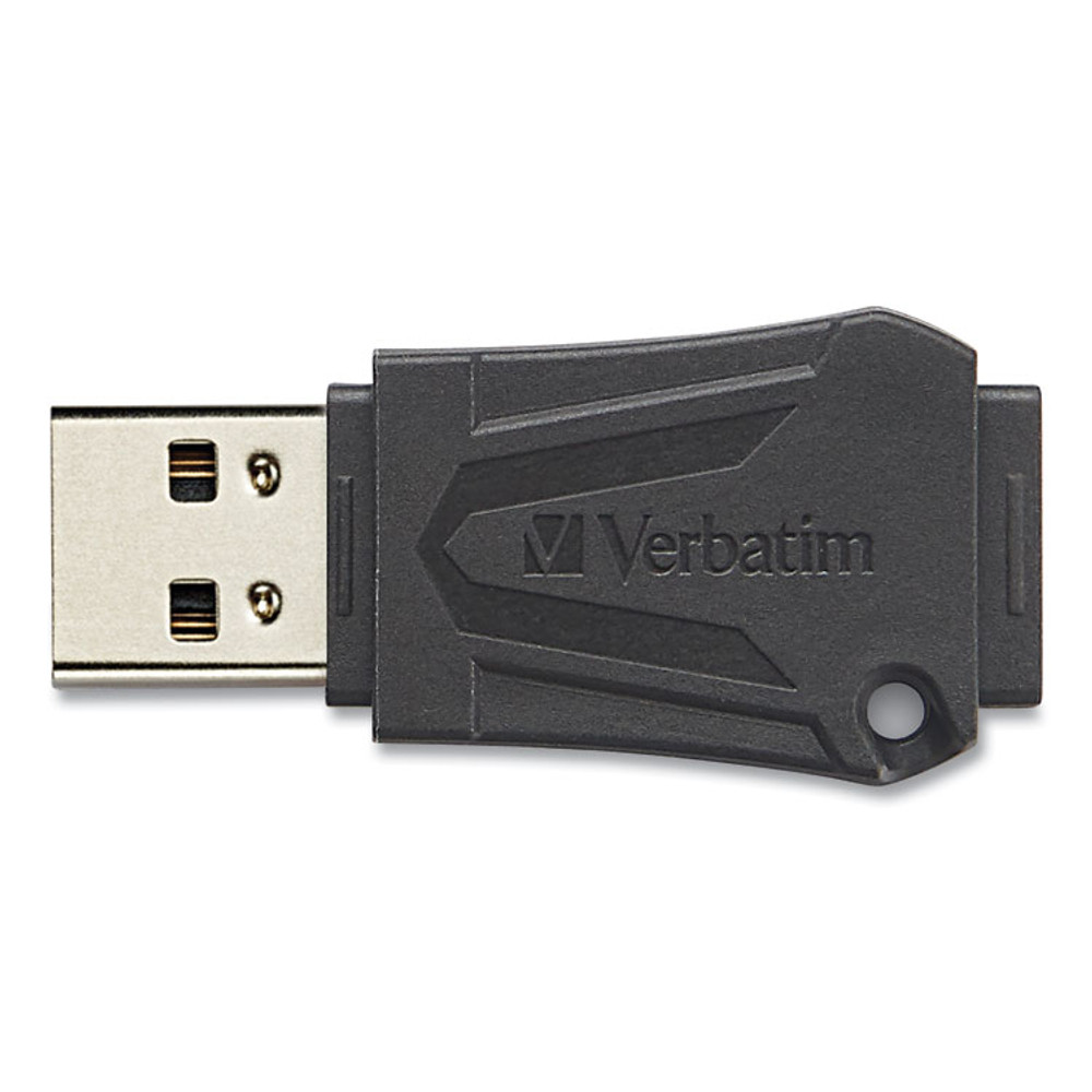 VERBATIM CORPORATION 99849 ToughMAX USB Flash Drive, 32 GB, Black