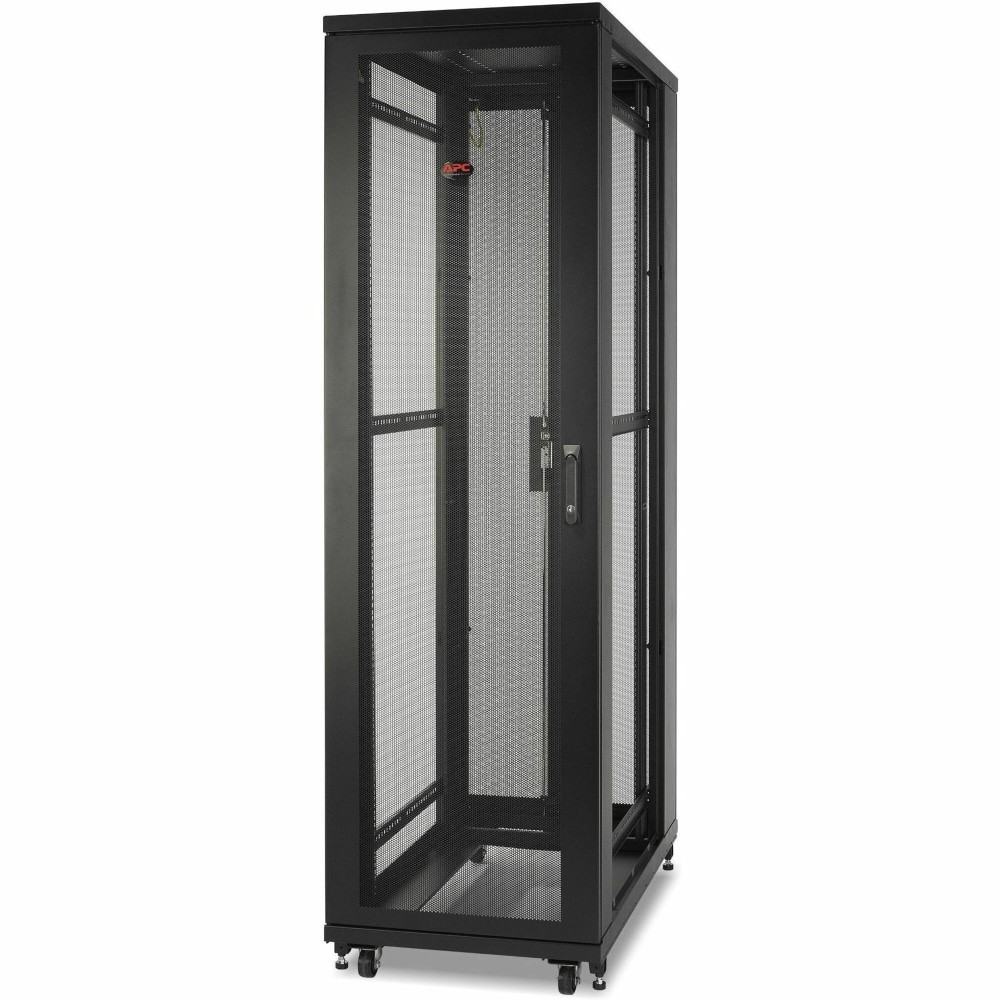 AMERICAN POWER CONVERSION CORP APC AR2401  by Schneider Electric NetShelter SV 42U 600mm Wide x 1060mm Deep Enclosure Without Sides Black - 48U Rack Height x 19in Rack Width - Black - 1014 lb Dynamic/Rolling Weight Capacity - 2205 lb Static/Stationar