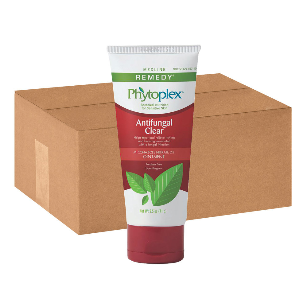 MEDLINE INDUSTRIES, INC. MSC092625 Remedy Phytoplex Antifungal Ointment, 2.5 Oz, Case Of 12