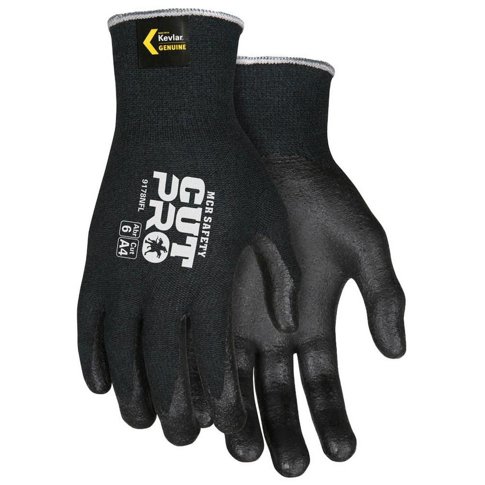 MCR Safety 9178NFXXL Cut & Abrasion-Resistant Gloves: Size 2XL, ANSI Cut 4, Kevlar