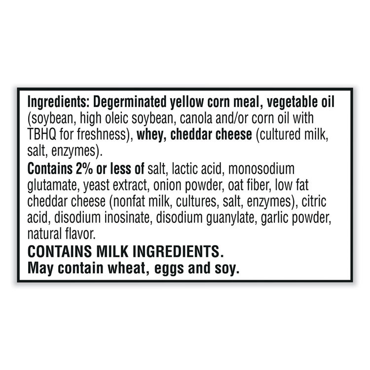 KEEBLER COMPANY Cheez-It® 00024 Puff'd Crackers, White Cheddar, 3 oz Bag, 6/Carton