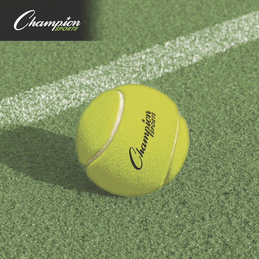 CHAMPION SPORT Sports TB3 Tennis Balls, 2.5" Diameter, Yellow, 3/Pack