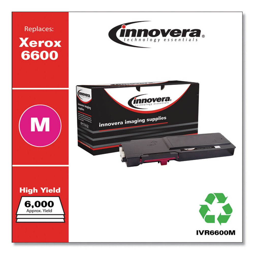 INNOVERA 6600M Remanufactured Magenta High-Yield Toner, Replacement for 106R02226, 6,000 Page-Yield