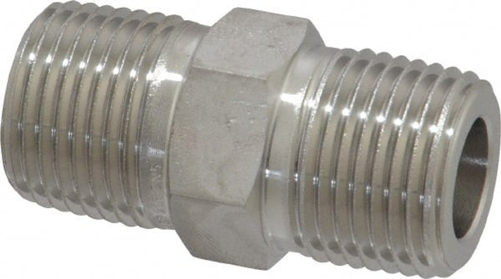 Ham-Let 3001234 Pipe Hex Plug: 3/8" Fitting, 316 Stainless Steel