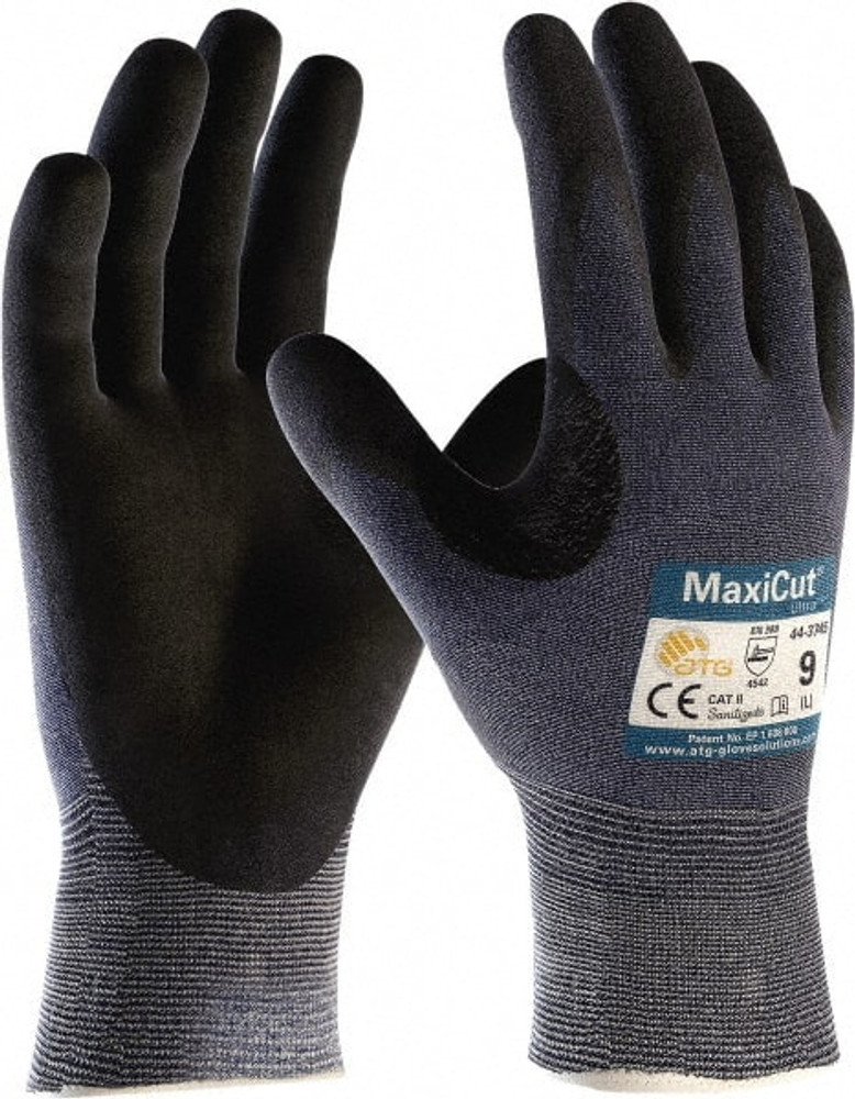 ATG 44-3745/XS Cut, Puncture & Abrasive-Resistant Gloves: Size XS, ANSI Cut A3, ANSI Puncture 2, Nitrile, Nylon & Spandex Blend