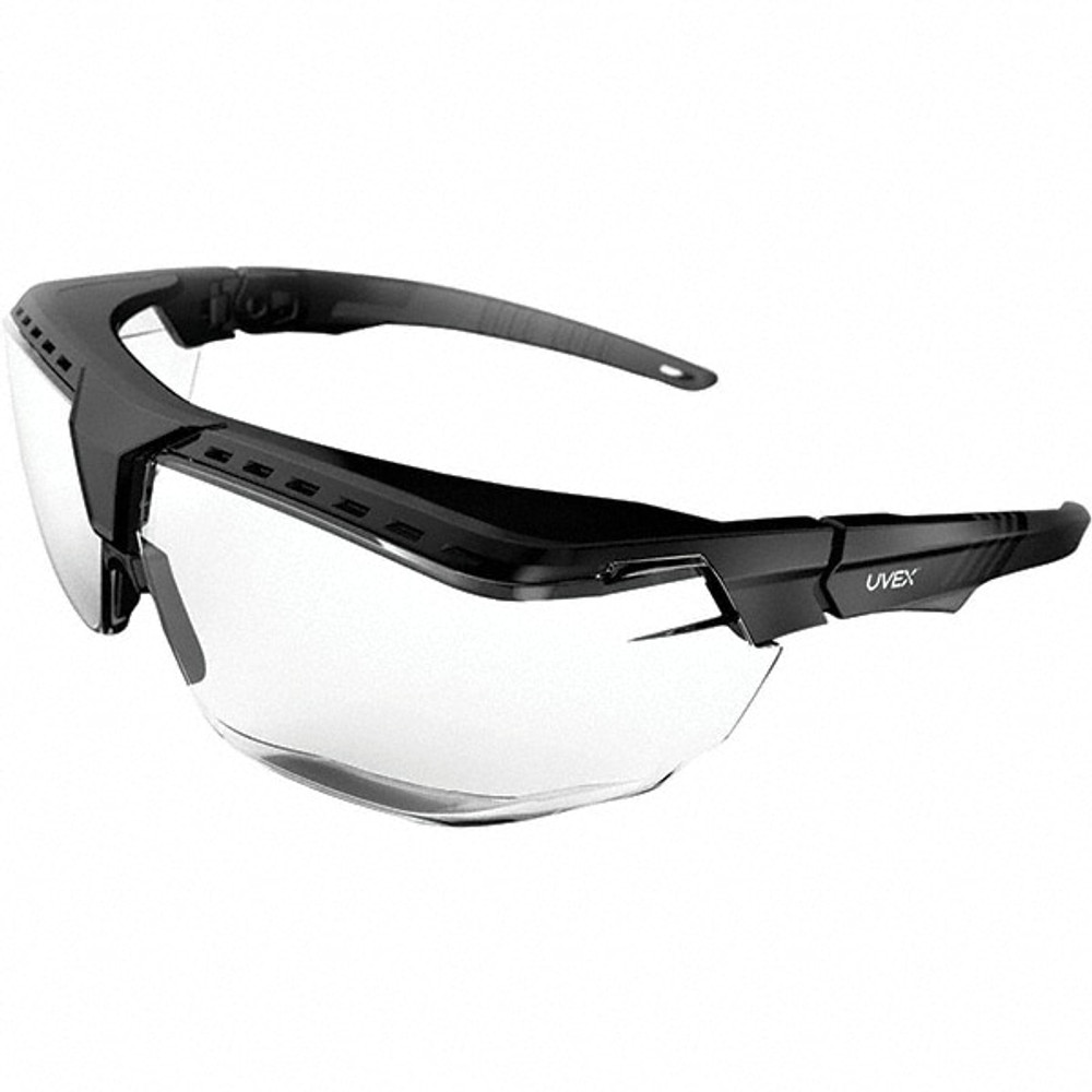 Uvex S3850 Safety Glass: Scratch-Resistant, Polycarbonate, Clear Lenses, Full-Framed, UV Protection