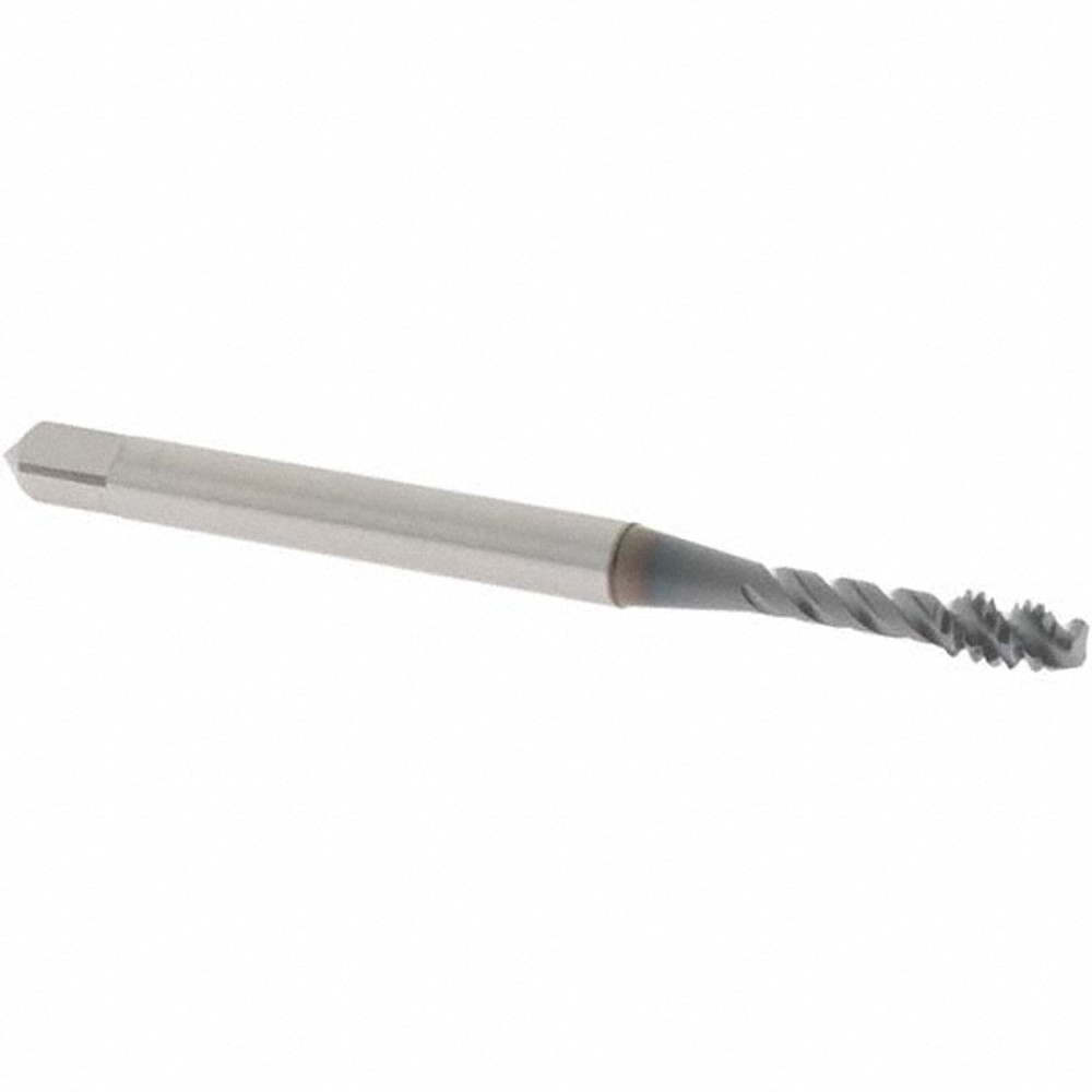 OSG 2916508 Spiral Flute Tap: #4-40 UNC, 3 Flutes, Modified Bottoming, Vanadium High Speed Steel, TICN Coated