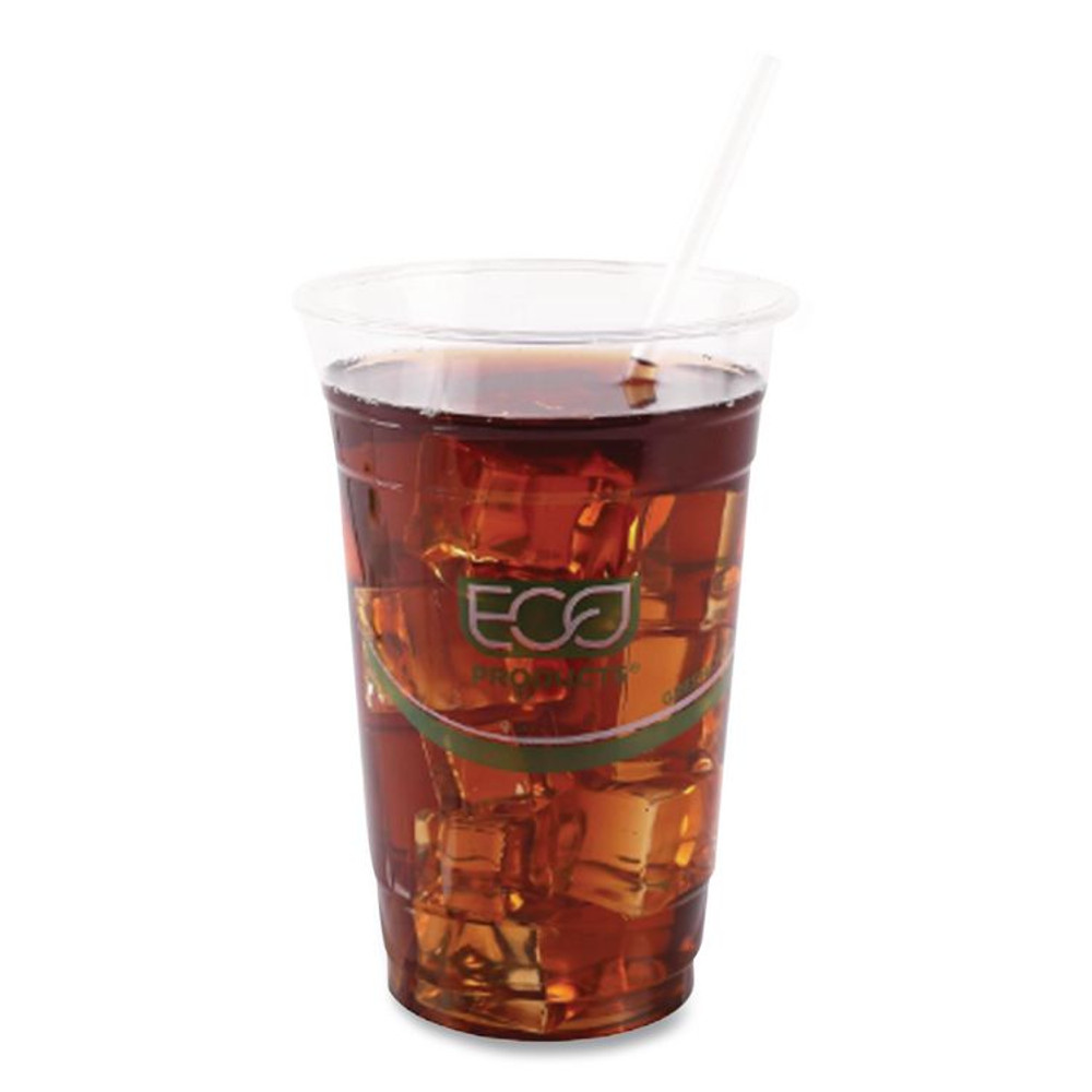 ECO-PRODUCTS,INC. EPSTP76WHT Jumbo Wrapped Paper Straw, 7.75", 6 mm Diameter, White, 3,000/Carton