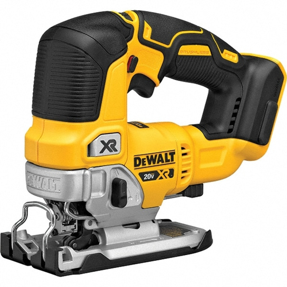 DeWALT DCS334B 20V 3,200 Strokes/min 1" Stroke Length 45° Max Angle Cordless Jigsaw