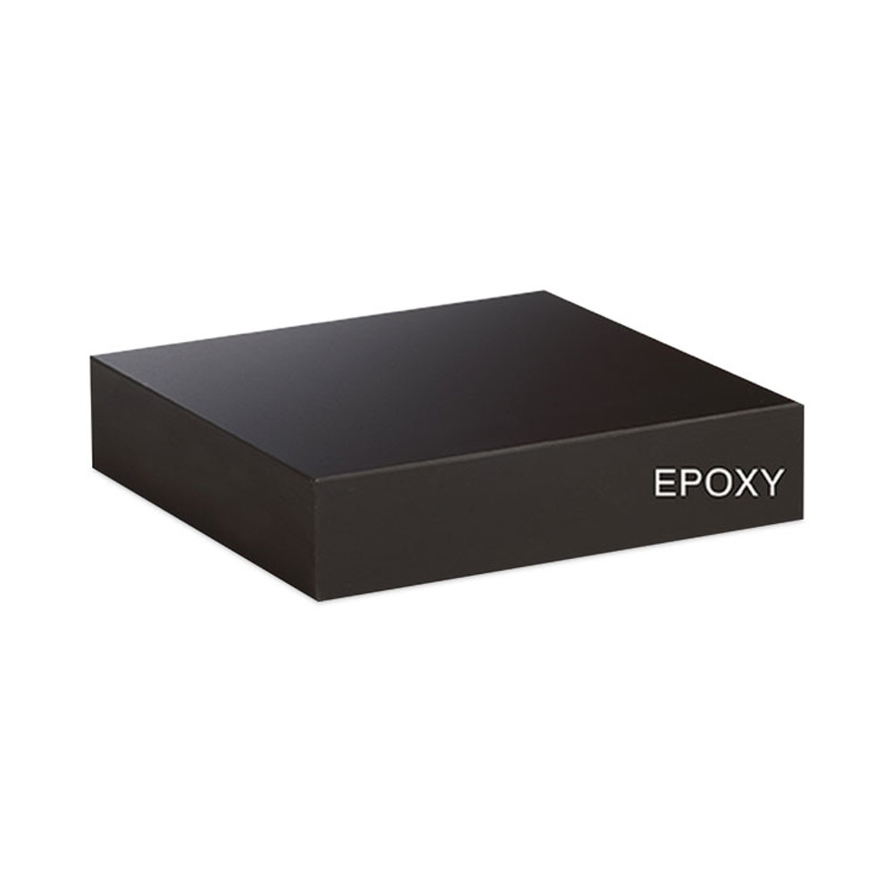 DIVERSIFIED WOODCRAFTS, INC. Spaces™ P7206K36N Classroom Science Table, 54w x 24d x 36h, Black Epoxy Resin Top, Oak Base