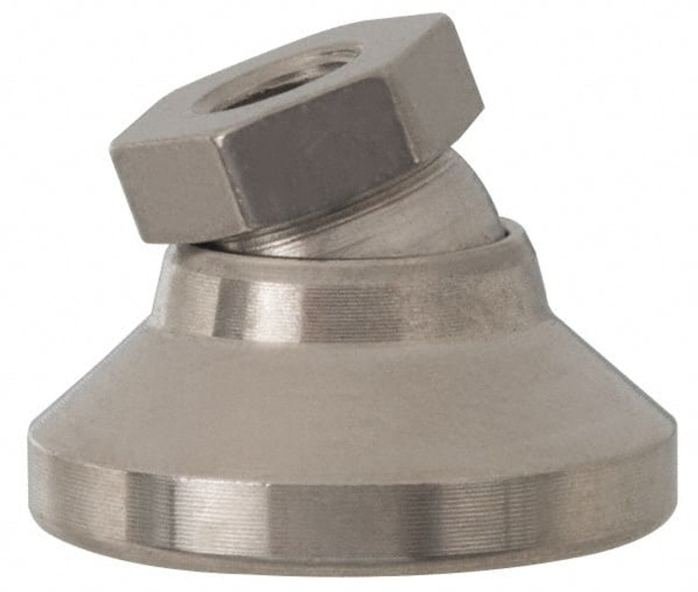 Vlier ESSP304B Tapped Pivotal Leveling Mount: 3/8-16 Thread