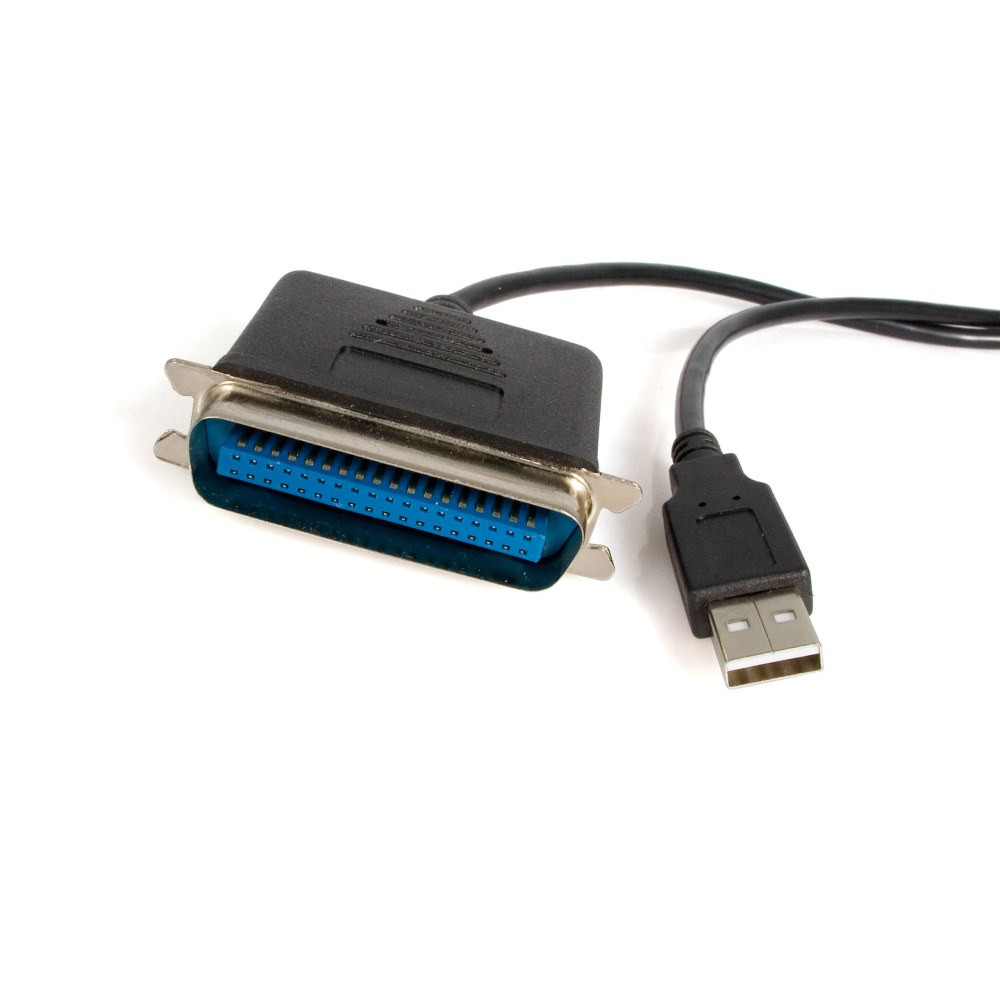 STARTECH.COM ICUSB128410  StarTech.com Parallel printer adapter - USB - parallel - 10 ft  - usb to parallel printer - usb to parallel cable - usb to centronics - usb to ieee 1284