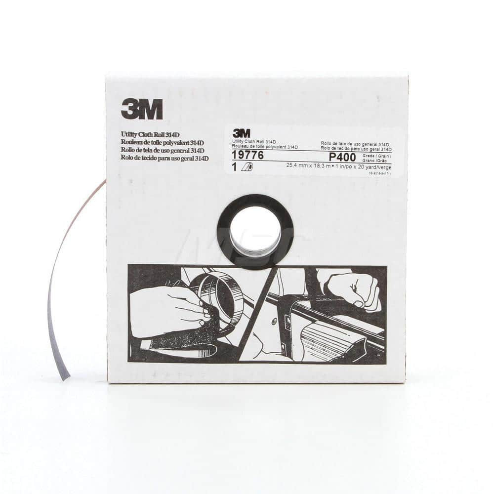 3M Non-Woven Roll: Aluminum Oxide, 1" Wide 7000119172