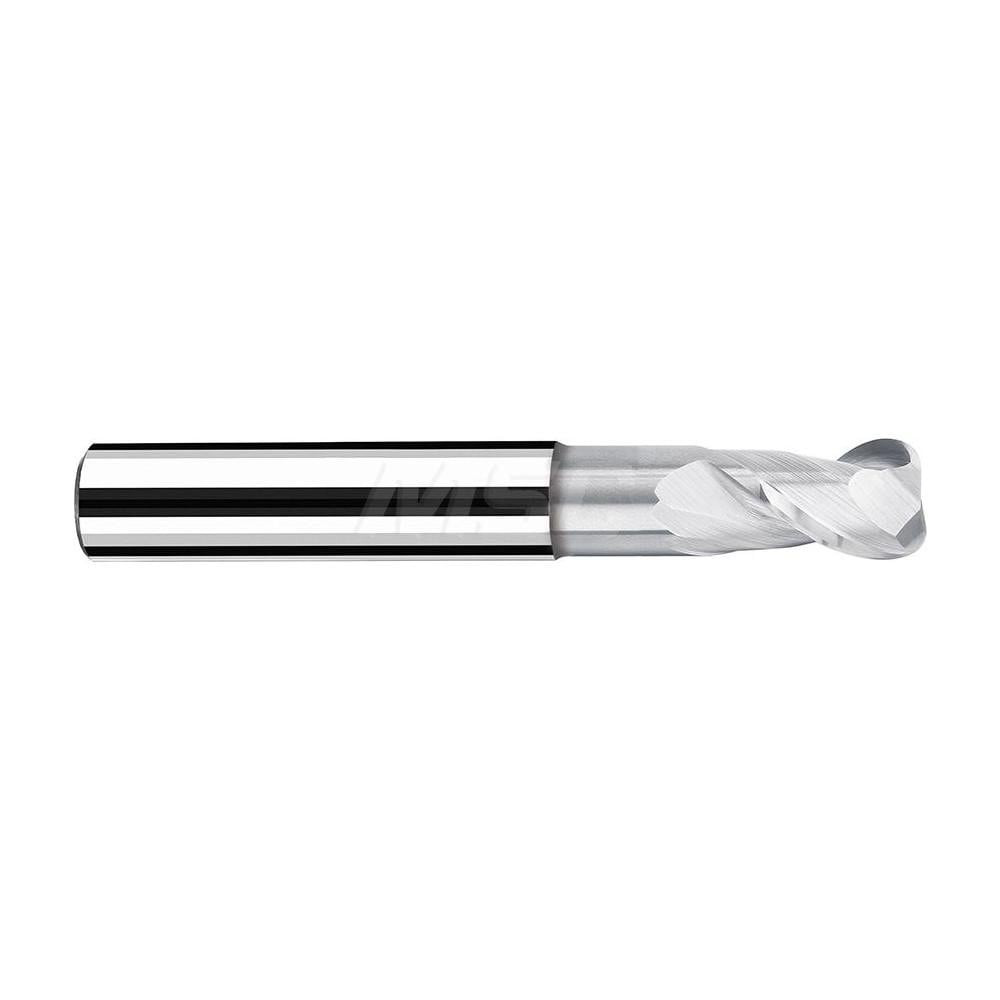 Fraisa 15573459 Corner Radius End Mill: 10 mm Dia, 11.00 mm LOC, 40 deg Helix, Bright/Uncoated Coated, Corner Radius End, Centercutting Series AX-RV2