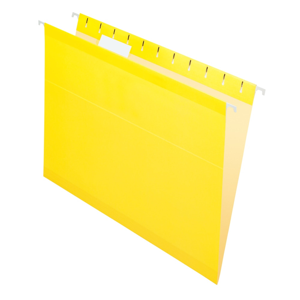 OFFICE DEPOT 314914OD  Brand Hanging Folders, Letter Size, Yellow, Box Of 25