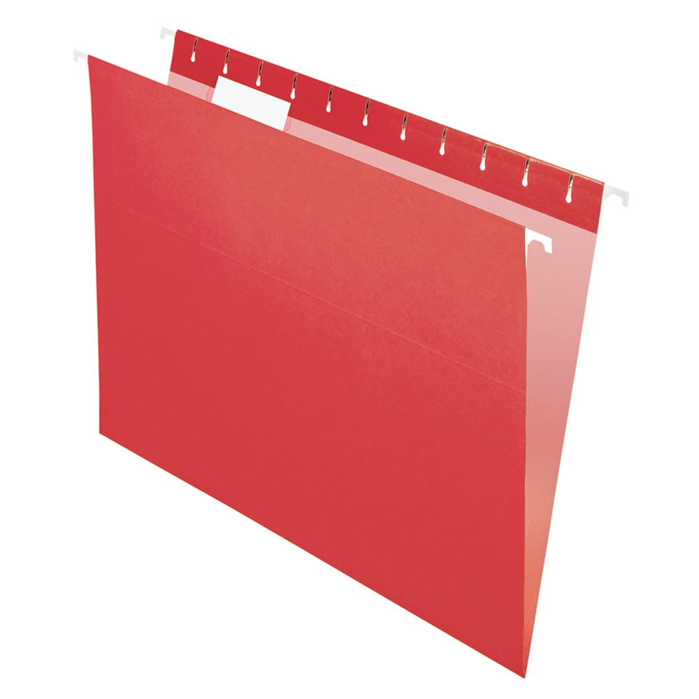 OFFICE DEPOT 314799OD  Brand Hanging Folders, Letter Size, Red, Box Of 25
