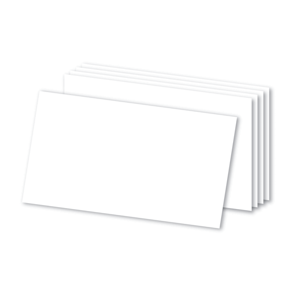Use as a reminder for information during meetings/presentations  Blank on both sides. Allows you to write or draw freely.  Versatile size. Ideal for studying and for remembering important points during presentations.