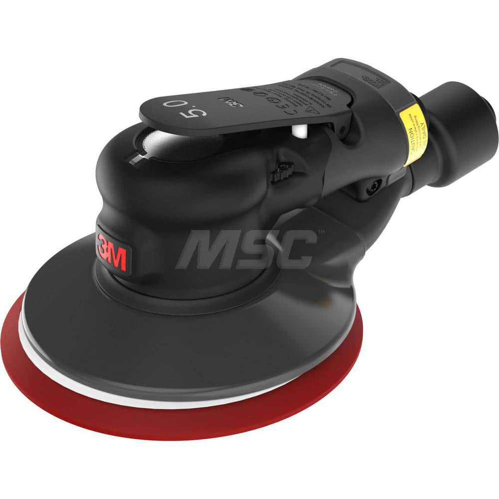 3M Air Orbital Sander: Round, 6" Pad 7100258707