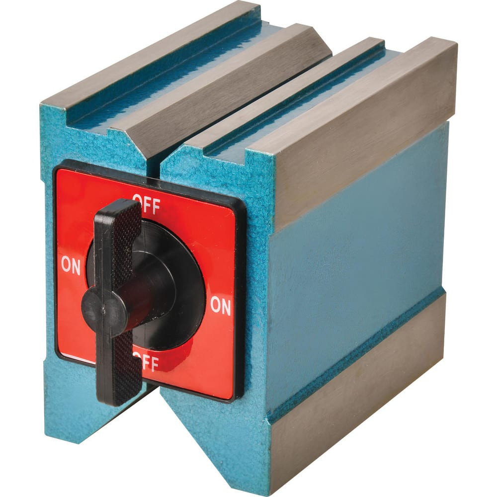 Fowler 525850700 V-Blocks; Overall Length (Inch): 4-7/8 ; Overall Width (Inch): 2-3/8 ; Overall Height (Inch): 3-7/8 ; V Angle: 90 ; Minimum Capacity of V (Inch): .1500 ; Minimum Capacity Of V: 0