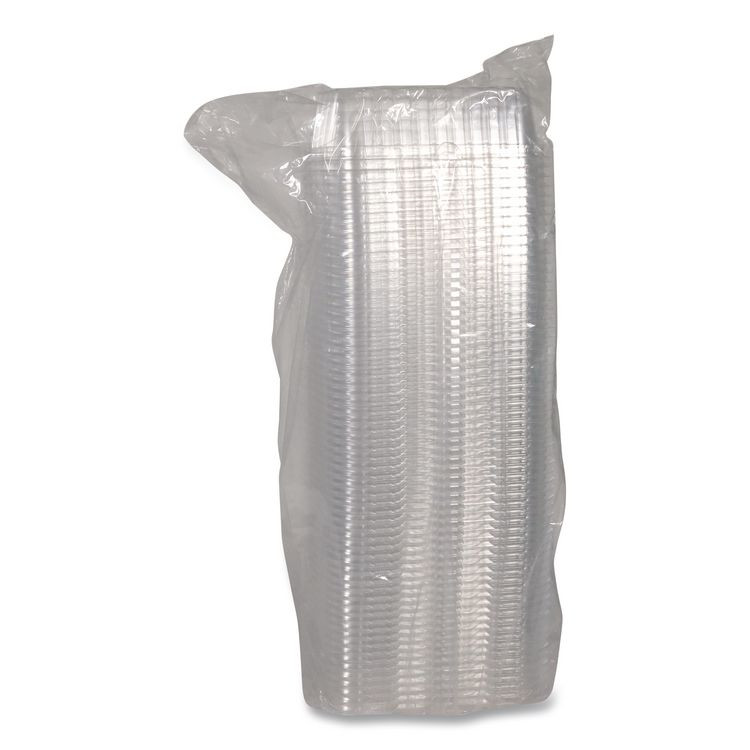 PACTIV EVERGREEN CORPORATION 0CI8D17S0000 OPS Dome-Style Lid, 17S Deep Dome, 8.3 x 4.8 x 2.1, Clear, Plastic, 250/Carton