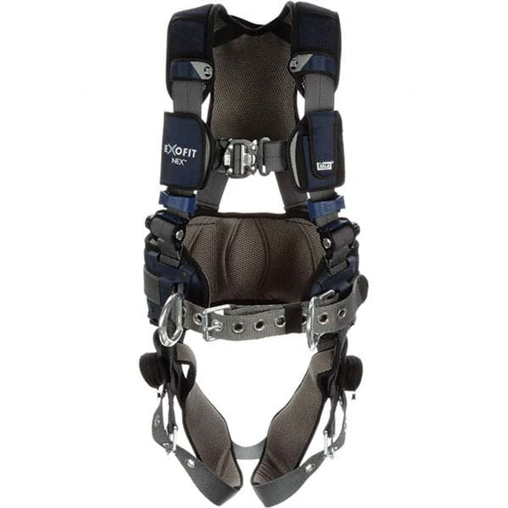 DBI-SALA 7012816542 Fall Protection Harnesses: 420 Lb, Construction Style, Size Large, For Construction, Back & Hips