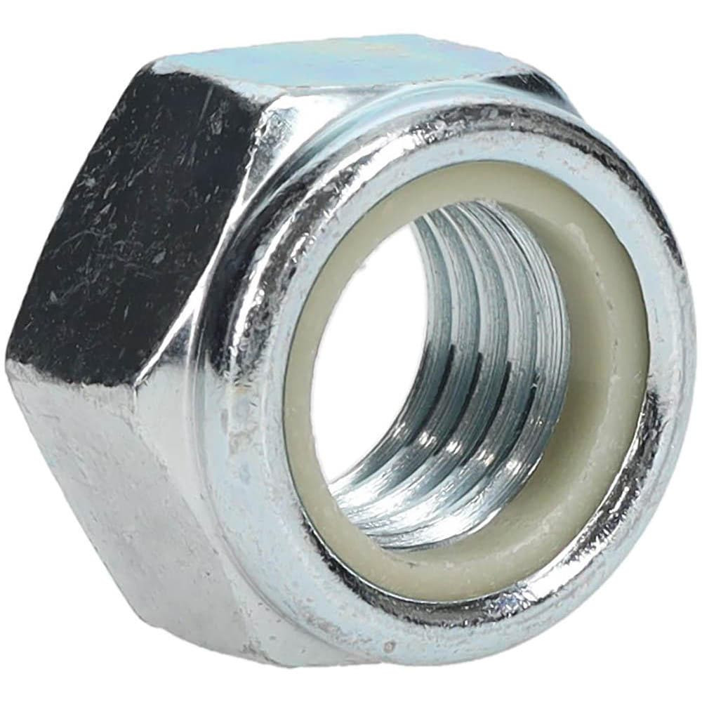 Value Collection 812110PS Hex Lock Nut: Insert, Nylon Insert, Grade 8 Steel, Zinc-Plated