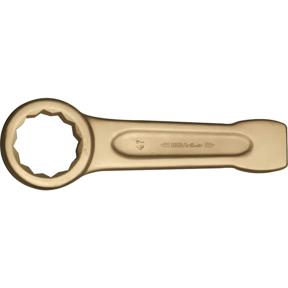 EGA Master 70314 Box Wrenches; Wrench Type: Slogging Wrench ; Size (mm): 80 ; Double/Single End: Single ; Wrench Shape: Straight ; Material: Beryllium Copper ; Finish: Plain