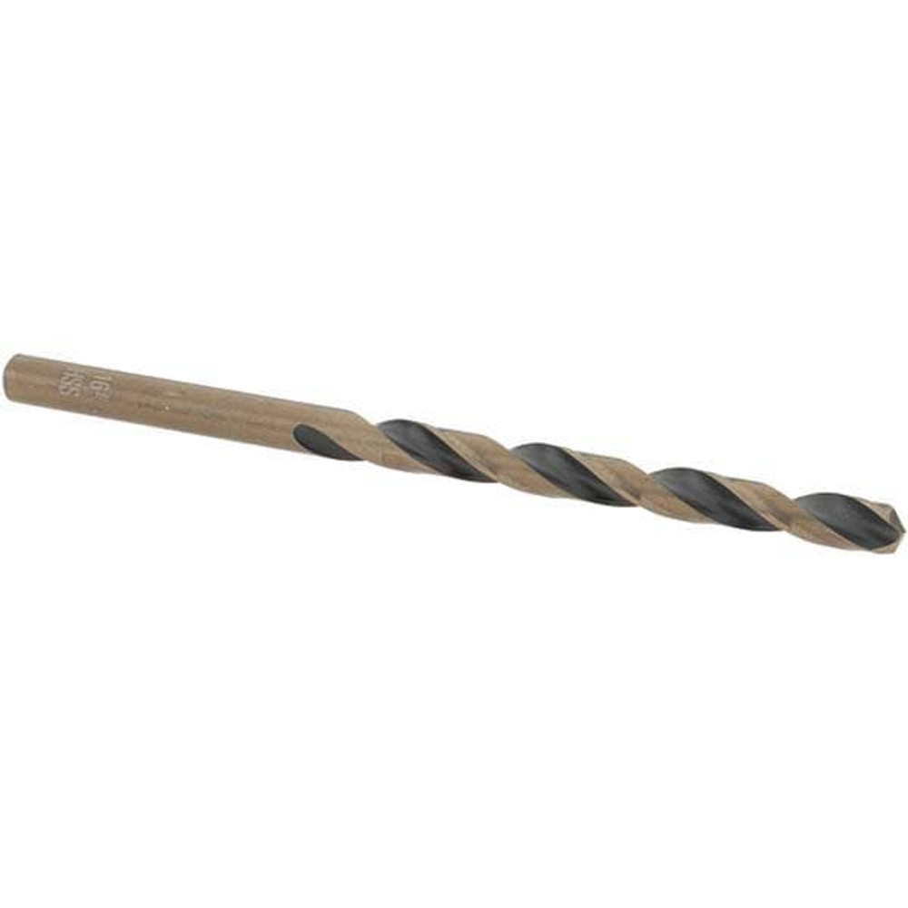 Import 20816 Mechanics Drill Bit: 0.177" Dia, 135 ° Point, High Speed Steel, Straight-Cylindrical Shank, Split Point