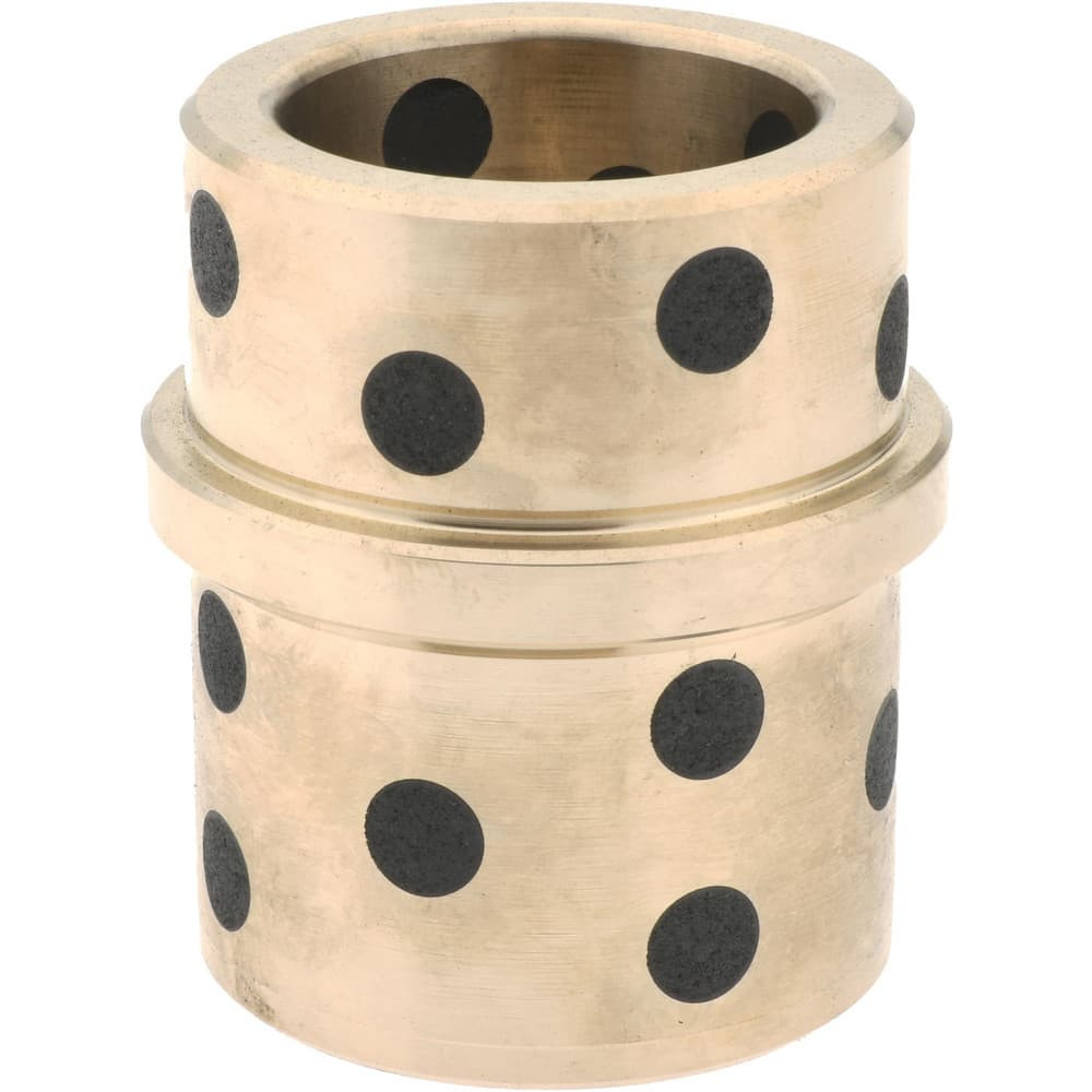 Gibraltar GPGEB-602 Die & Mold Straight Bushings; Material: Solid Bronze; Inside Diameter: 1.001 in; Inside Diameter (Decimal Inch): 1.001 in; Body Diameter: 1.3755 in; Attachment Method: Press-Fit; Lubrication Type: Self-Lubricating; Bushing Type: G