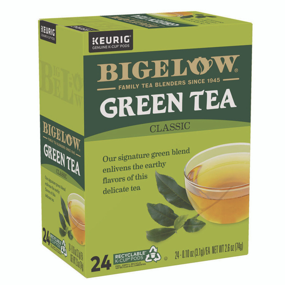KEURIG DR PEPPER Bigelow® 6085 Green Tea K-Cup Pack, 24/Box